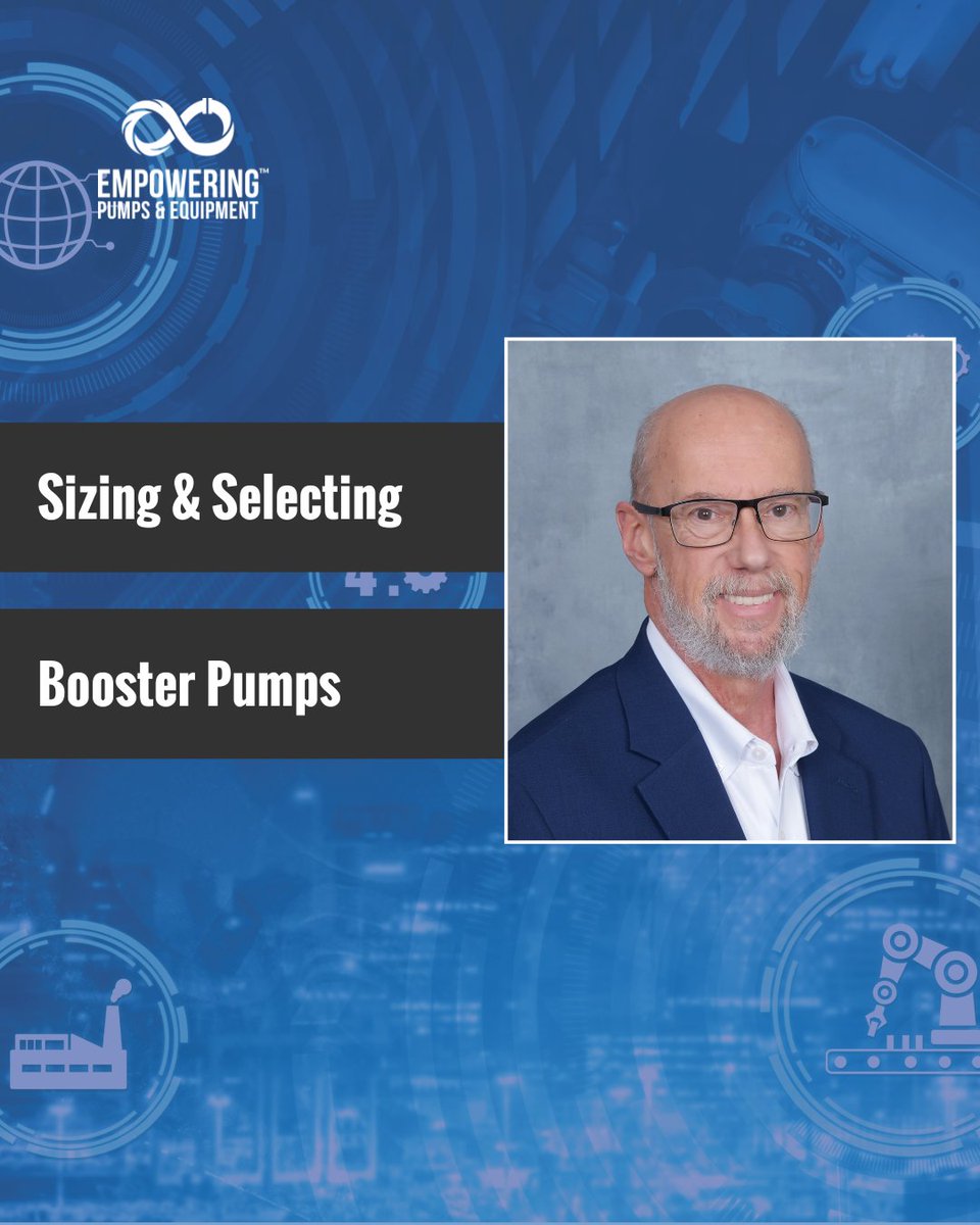 EmpoweringPumps's tweet image. It’s time to rethink booster pump design. Tony Furst of Taco explains why multiple small pumps outperform one large unit and how real flow data improves results.

Watch the webinar on demand: empoweringpumps.com/taco-sizing-se… @TacoComfort #PumpIndustry #HVAC #WaterEfficiency