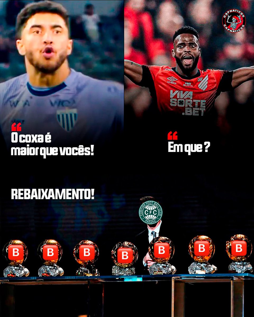 O coxa é maior que vocês, concordo! 😅