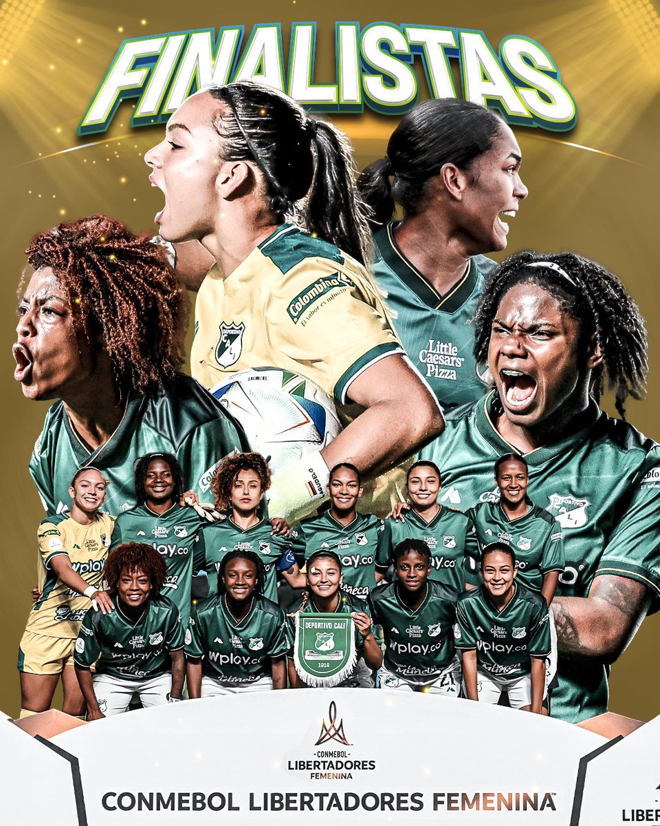 CaliFemenino's tweet image. 💚 ¡𝐅𝐈𝐍𝐀𝐋𝐈𝐒𝐓𝐀𝐒! 🏆

¡𝗗𝗲𝗽𝗼𝗿𝘁𝗶𝘃𝗼 𝗖𝗮𝗹𝗶 𝗙𝗲𝗺𝗲𝗻𝗶𝗻𝗼 𝗲𝘀𝘁𝗮́ 𝗲𝗻 𝗹𝗮 𝗴𝗿𝗮𝗻 𝗳𝗶𝗻𝗮𝗹 𝗱𝗲 𝗹𝗮 𝗖𝗼𝗽𝗮 𝗟𝗶𝗯𝗲𝗿𝘁𝗮𝗱𝗼𝗿𝗲𝘀!

Coraje, entrega y corazón Azucarero. 
¡Equipo histórico! 💚

¡𝗩𝗮𝗺𝗼𝘀 𝗽𝗼𝗿 𝗲𝗹 𝘁𝗶́𝘁𝘂𝗹𝗼!

#VamosCali 💚
