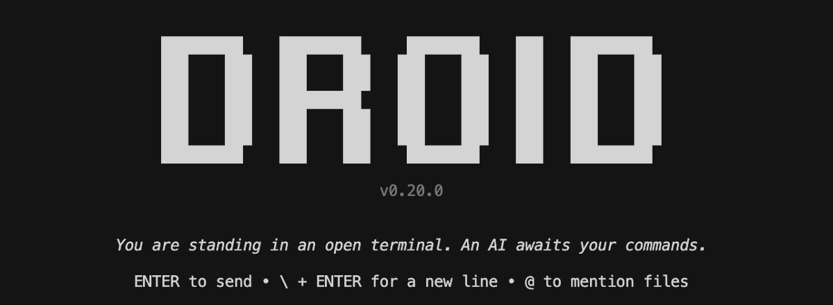 My droid army is up!

Trying out <a href="/FactoryAI/">Factory</a> by <a href="/matanSF/">Matan Grinberg</a> to help me build Clique- an AI CMO for Shopify store owners- at <a href="/enter_delta/">delta</a> Chapter II 

Will share feedback on <a href="/FactoryAI/">Factory</a> soon 👁️