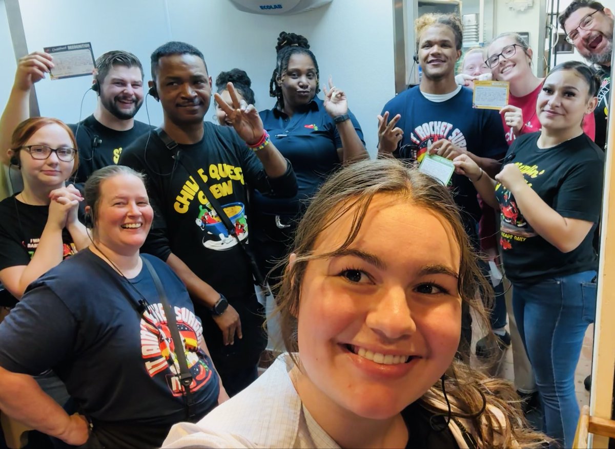 So proud of our Chiliheads these past couple of days they have been on it and going above and beyond! So inspired by all their hard work and dedication!