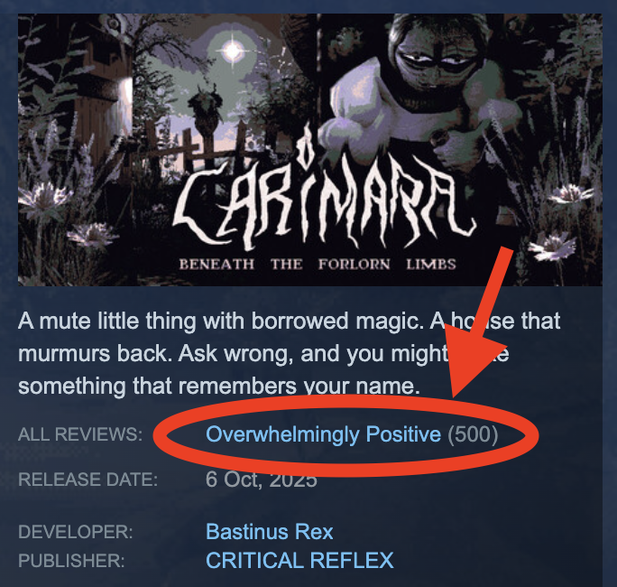 HEEEEERE IT IS !!! 
500 reviews with OVERWHELMINGLY POSITIVE !!
💨🌪️🐦🏑🏂🤸‍♀️🏄🏆🤹🎷🛹✈️🪂🏝️📡🪚🔪🫧