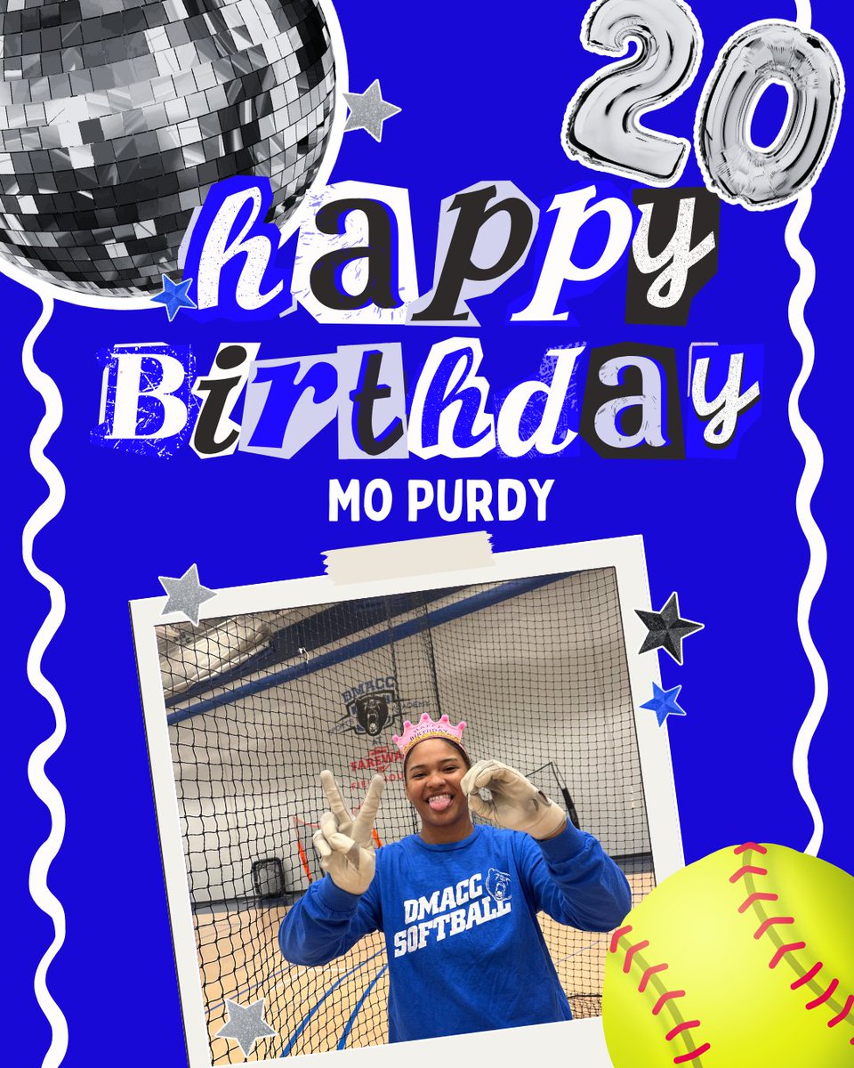DMACCsoftball's tweet image. Wishing Mo Purdy a very happy birthday!