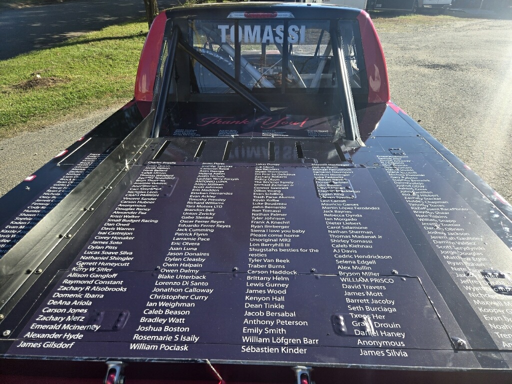 MBMMotorsports's tweet image. Awesome to see so many people jump at the chance to race with us on the @EllyProductions #69!

Here's a first look 👀

Do you see your name?

#NASCAR #LovesRVStop225