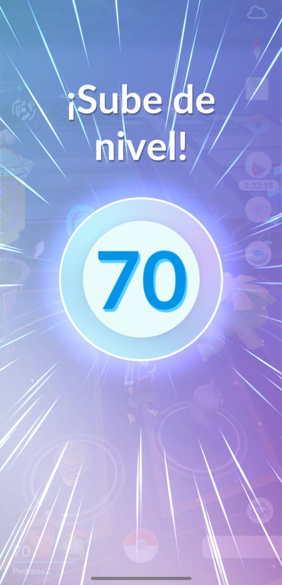 pedrenoz's tweet image. Level 70, here I am. I never achieved level 50, but promise I will be at 80 🤝

#PokemonGO #Level70 #level80 #LevelUp 
#PokemonGoLevel80 #PokemonGoEspaña #PedrenoZ #PokemonGOfriend