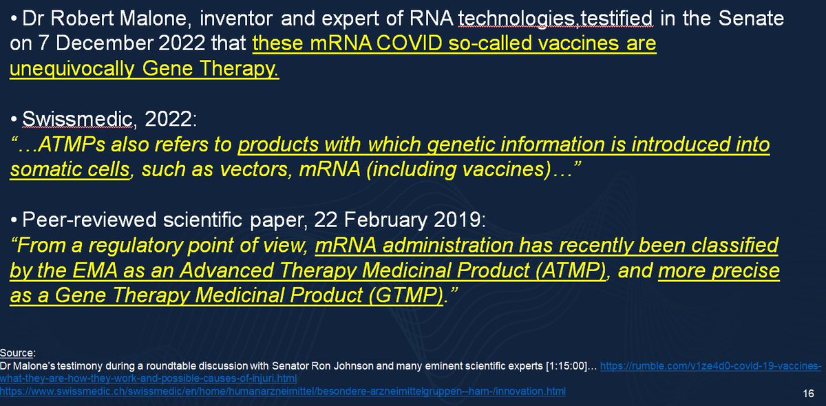 NadiaT214201's tweet photo. @MakisMedicine Urgent accountability is long overdue! When will stop the detrimental regulatory capture by pharmaceutical interests, who intentionally mislabeled gene therapy products as vaccines to evade rigorous long-term safety studies? https://t.co/het82M2Q0a