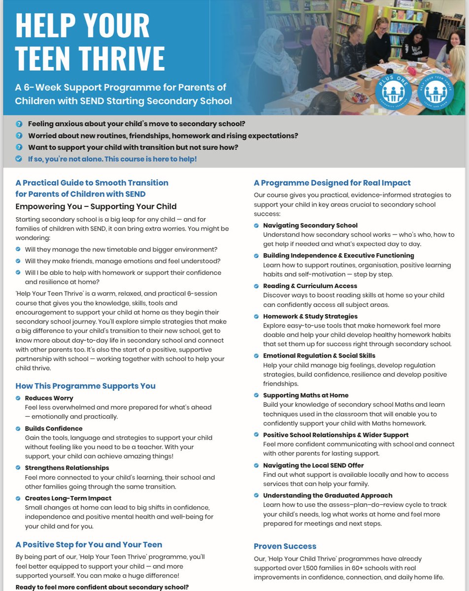 Huge thanks to <a href="/abblanchschool/">Archbishop Blanch</a>  &amp; <a href="/SMAliverpool/">St Margaret's CE Academy</a> and the wonderful parents who joined our 6 weeks, ‘Help Your Teen Thrive’ y7 transition programme.
I’ve loved every session and how parents’ confidence grew in supporting their children’s transition. Can’t wait to share the impact⭐️