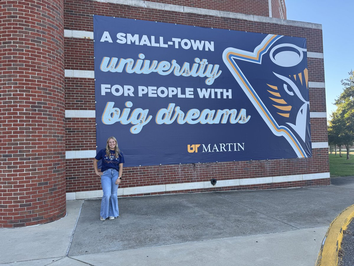 Payton_Renee27's tweet image. So glad to be back down to @UTMSoftball for a visit today! A huge thank you to @ChelseaEFarmer @UTM_DFarmer and @maddiebowlds for an amazing experience. Feeling beyond blessed🧡💙 Go Skyhawks!!! @UnityPirillo