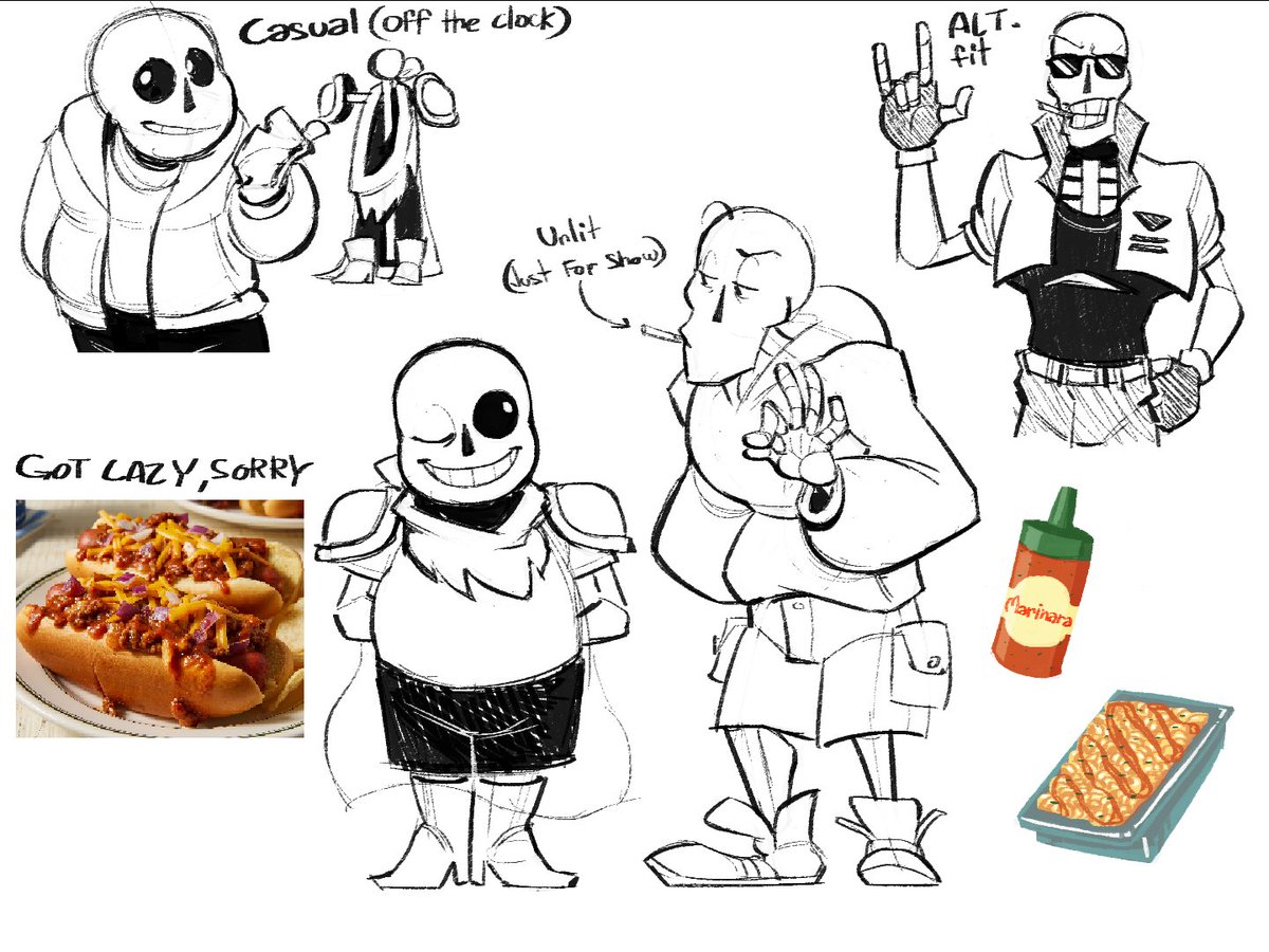concept art for the brothers
#undertale #underswap