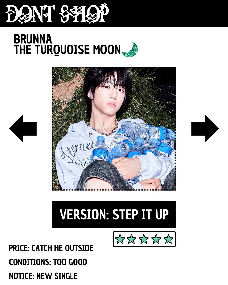 DONT | STEP IT UP [2nd Digital Single]

BRUNNA 𝗗𝗢𝗡𝗧 𝗦𝗛𝗢𝗣 𝗣𝗔𝗚𝗘 💎 

➬ 17.10 | 19h
CHOOSE YOUR GEM;knowyourgem.carrd.co

#DONT #Npop #StepItUp <a href="/loeytrue/">brunna</a>