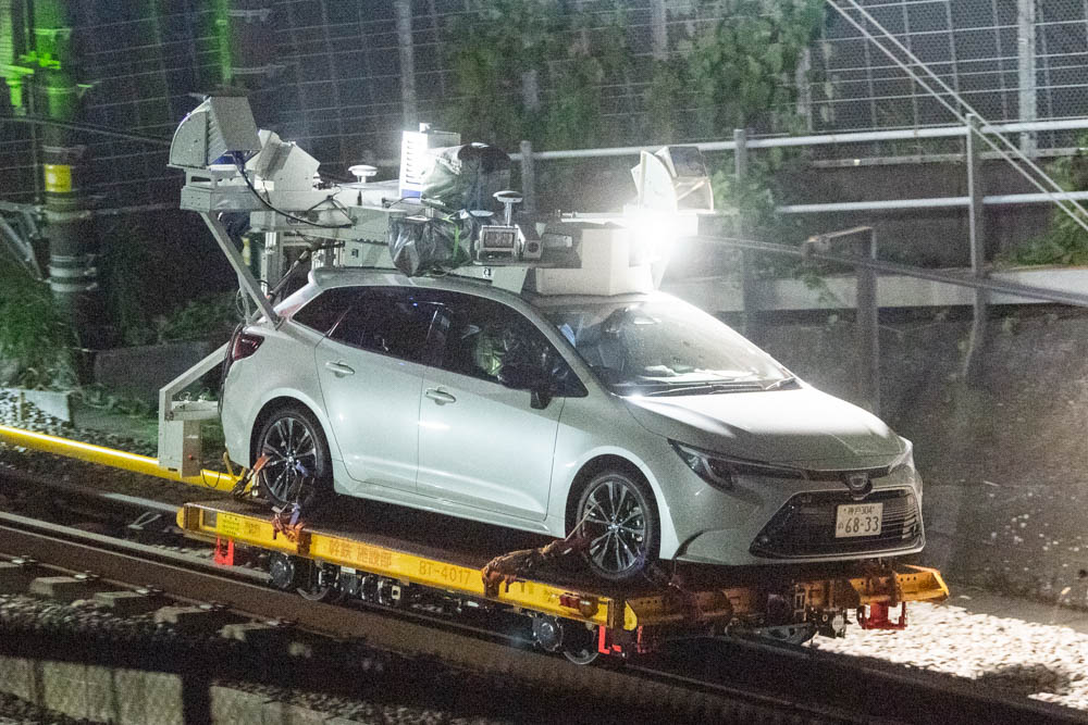 三菱MMS点群データ計測＋ＲＤ５００レール探傷（その２）

ポジションランプ点灯なし