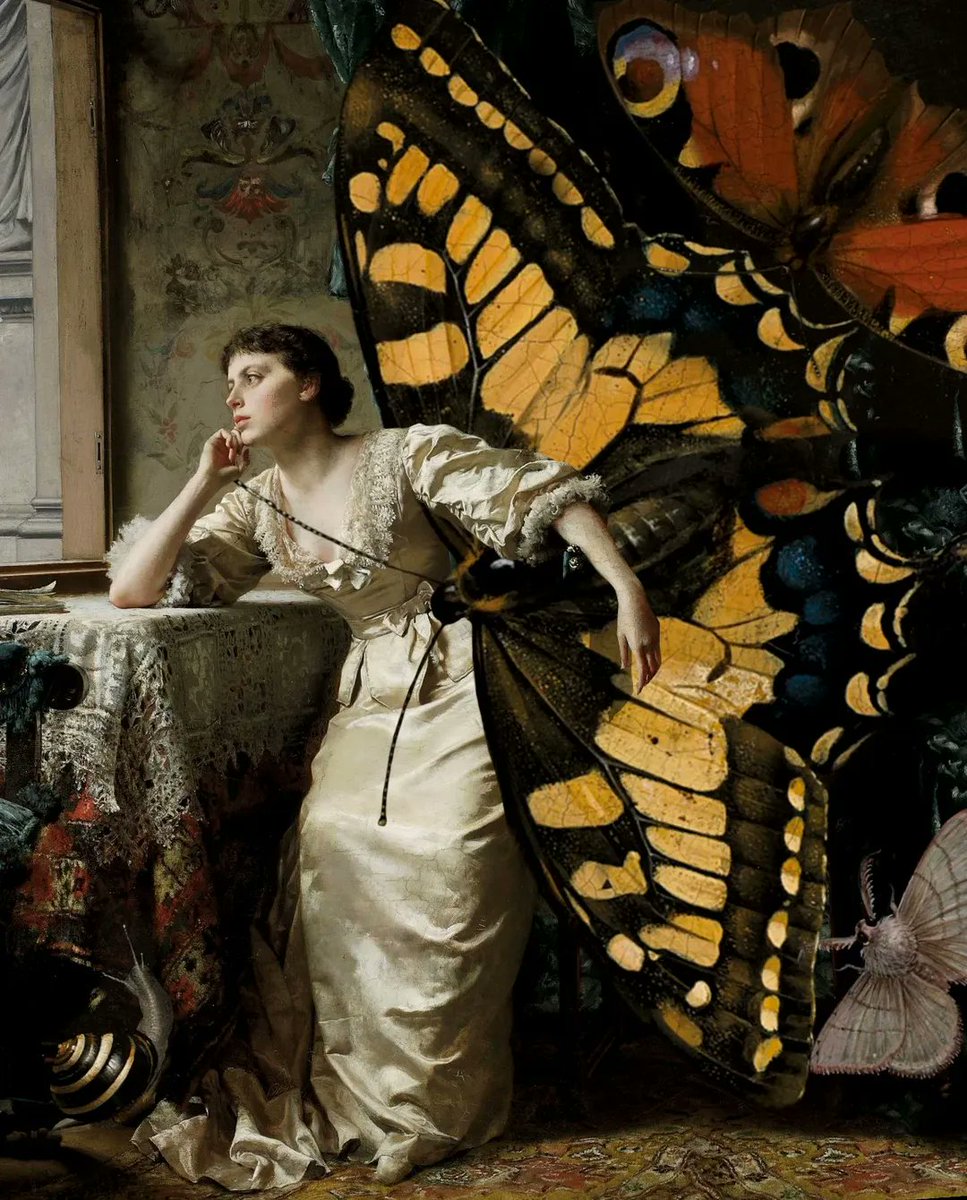 solisolsoli's tweet image. The Butterfly Dream by Welder Wings