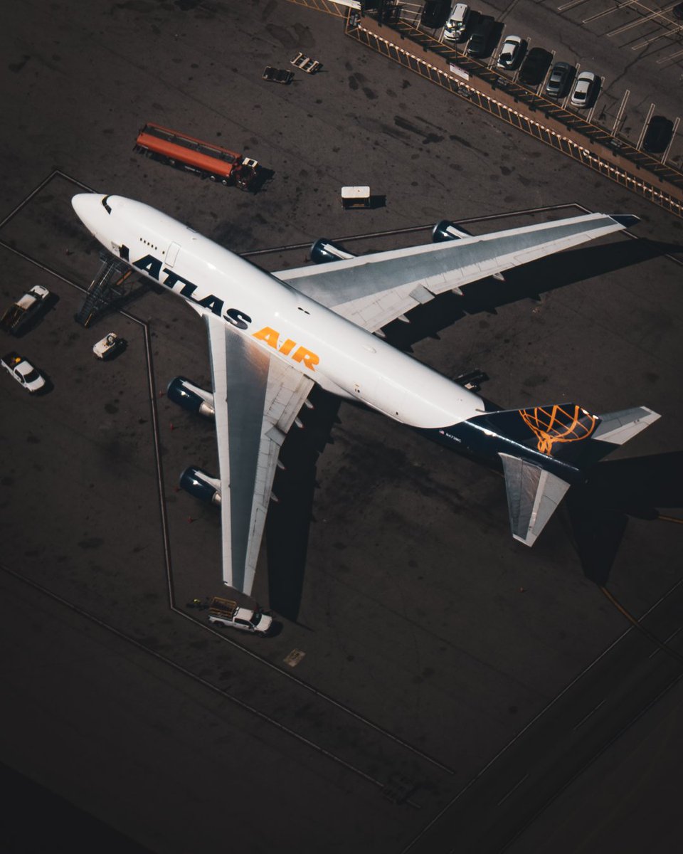A bird’s-eye view of big power. 🛫💙 We're ready to lift what matters most—delivering excellent service across the skies.