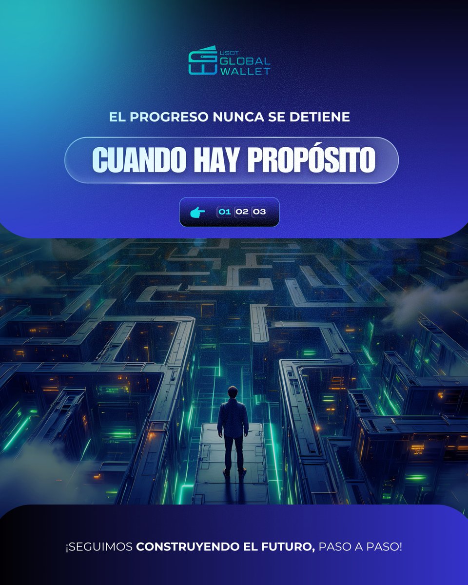 usdtglobal's tweet image. 💫 En G-Wallet creemos que el progreso no se detiene, solo evoluciona.
🌱 Constancia, paciencia y visión marcan la diferencia.
🚀 Seguimos avanzando… lo mejor está por venir.
🔗 gwalletnodes.com
📱 linktr.ee/Gwallet
#GWallet #Progreso #FuturoCripto #Innovación