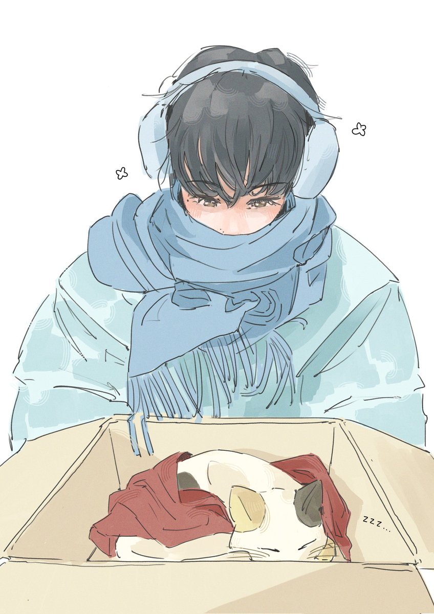 my lovely digimonz 🦊🐱 #ZB1fanart