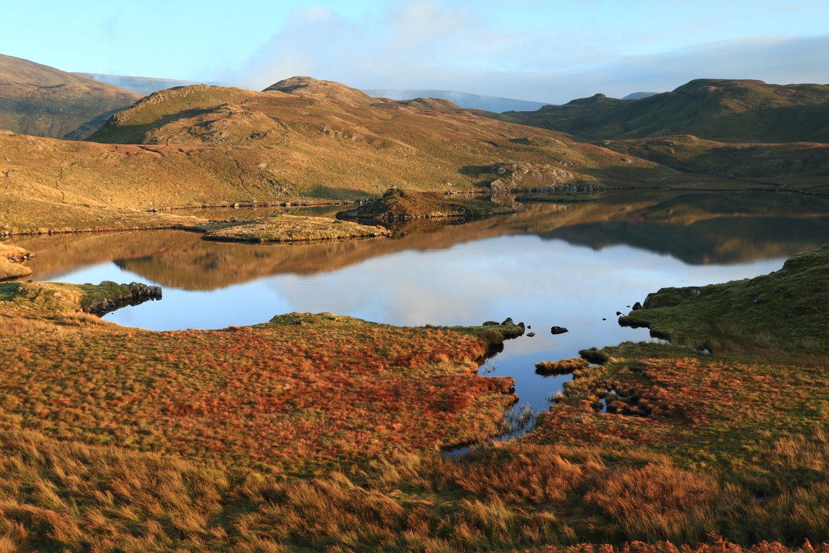 Well worth the late start for a walk in the Far Eastern Fells.