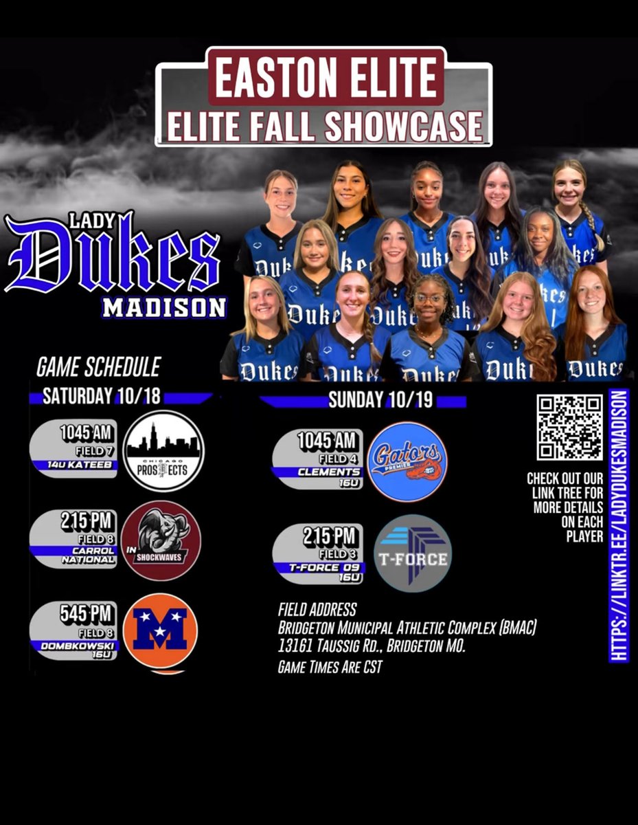 24hrsofmorgan's tweet image. Weekend = Dirt. Compete. Grow. Repeat.
Can’t wait to get after it with my team at the Easton Elite Fall Showcase .
@coach_rickyh @CoachAMRobSB @ChrisBartels20 @CoachKAnderson @commit2HBCU @DaynaCarter5 @CoachBiancaG @CoachCarter_360 @NicoleBayona93 @bshipman44 @jaymebailey_