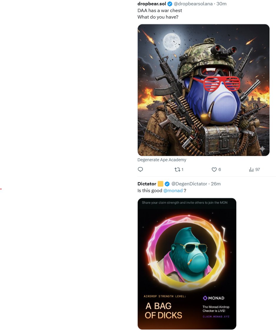 Lagnar's tweet image. Degen Apes remain undefeated 

@DegenApeAcademy @DegenDAOO