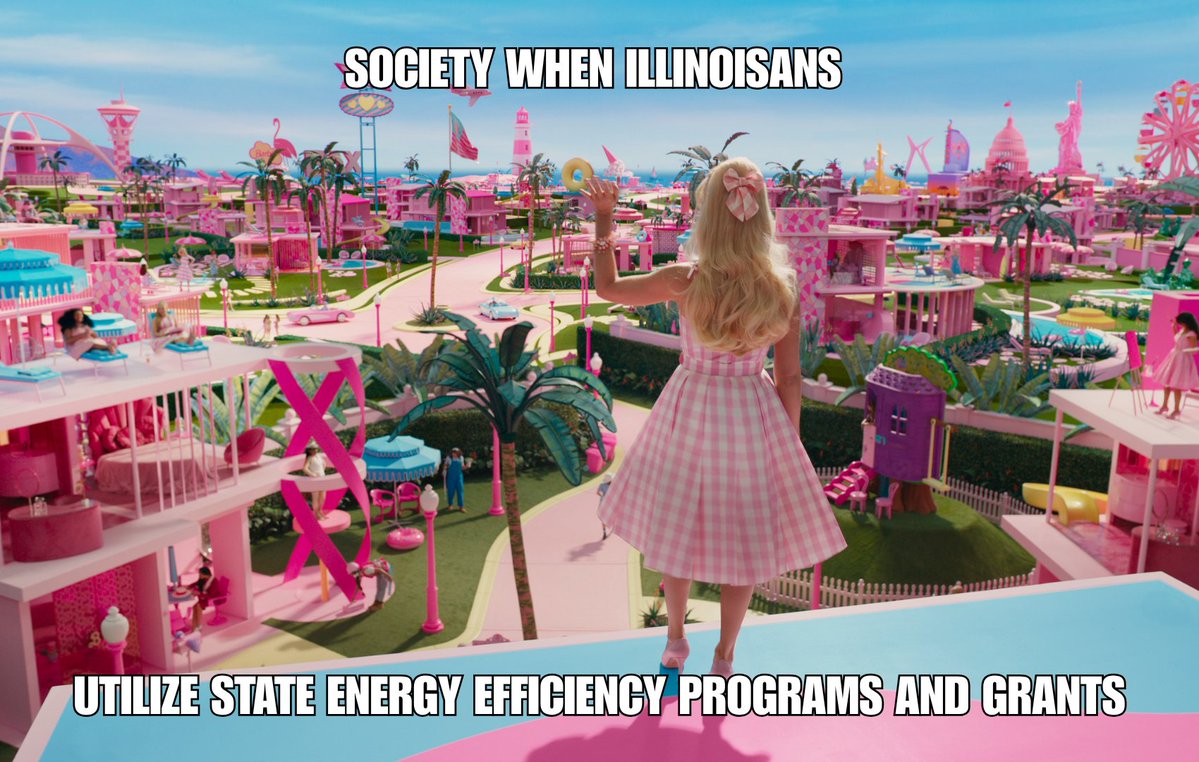 Illinois EPA (@ilepa) on Twitter photo 💡Why have a Mojo Dojo Casa House when you could have Barbie’s Dreamhouse—energy-efficient edition?
Coming soon: the Energy Efficiency Trust Fund Grant and Assessment Program for public housing authorities, local govs & non-profits!
Stay tuned 🔗 bit.ly/48sYT5X 💡Why have a Mojo Dojo Casa House when you could have Barbie’s Dreamhouse—energy-efficient edition?
Coming soon: the Energy Efficiency Trust Fund Grant and Assessment Program for public housing authorities, local govs & non-profits!
Stay tuned 🔗 bit.ly/48sYT5X