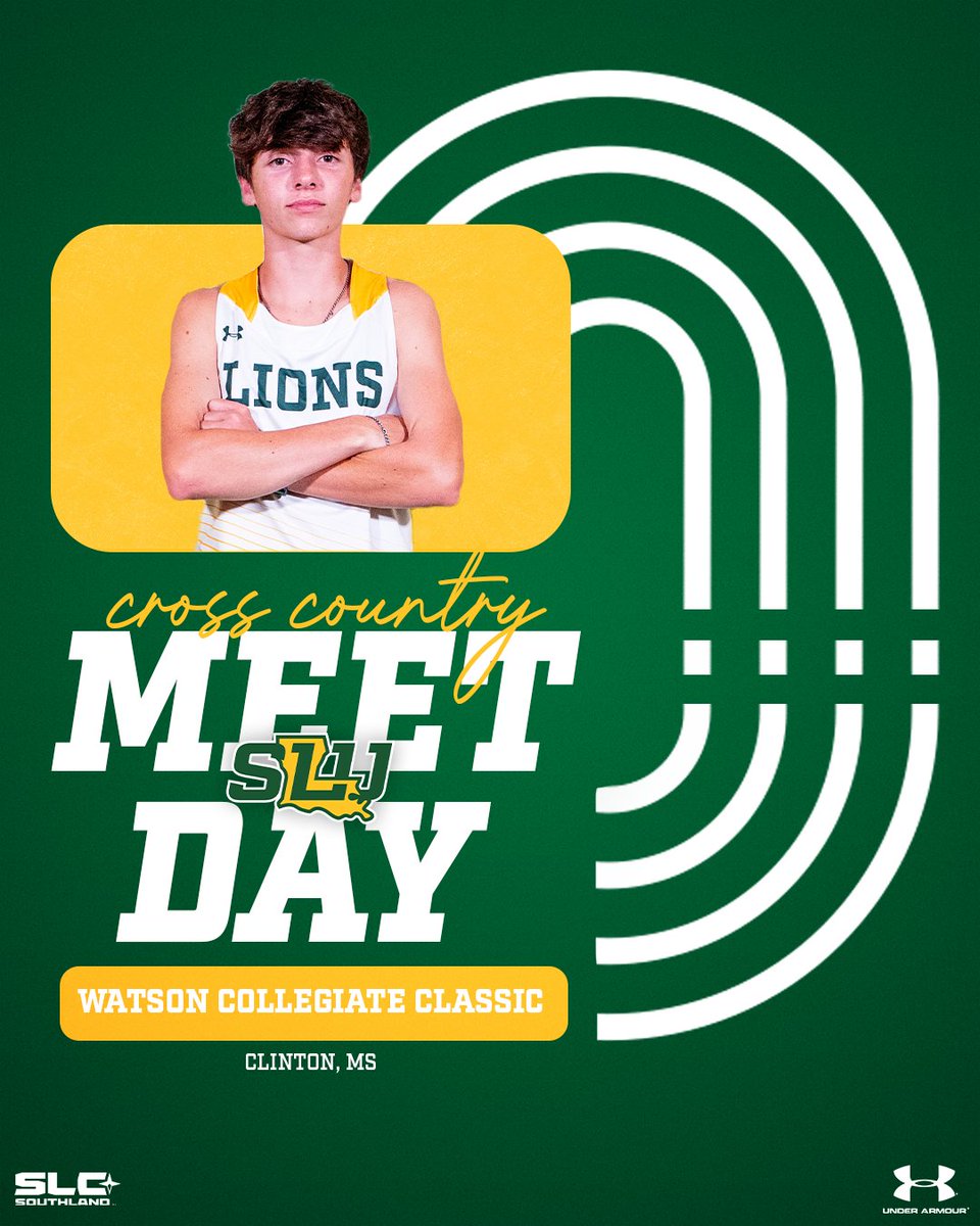 Every mile matters🔥
⏱️Watson Collegiate Classic
📍Clinton, MS
🏃‍♂️Men: 8K | 8 a.m.
🏃‍♀️Women: 6K | 8:45 a.m.
#LionUp