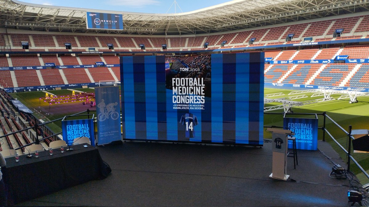 Gran día ayer en el "Football Medicine Congress". Muy agradecido a la organización por haberme permitido participar en él