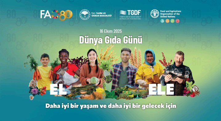 seydiler_tarim's tweet photo. 🍞 16 Ekim Dünya Gıda Günü

Gıdaya erişimin adil, sürdürülebilir ve güvenli bir şekilde sağlanması; sağlıklı bir gelecek için hepimizin ortak sorumluluğudur.
israfın önlenmesi dileğiyle Dünya Gıda Günü’nü kutluyoruz.

@ibrahimyumakli_tr
@tarimgovtr
@kastamonutrm
@gidavekontrolgm https://t.co/j1WkMXyZU0