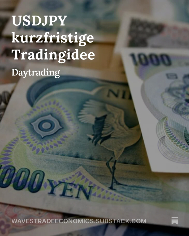 USDJPY kurzfristige Tradingidee open.substack.com/pub/wavestrade…