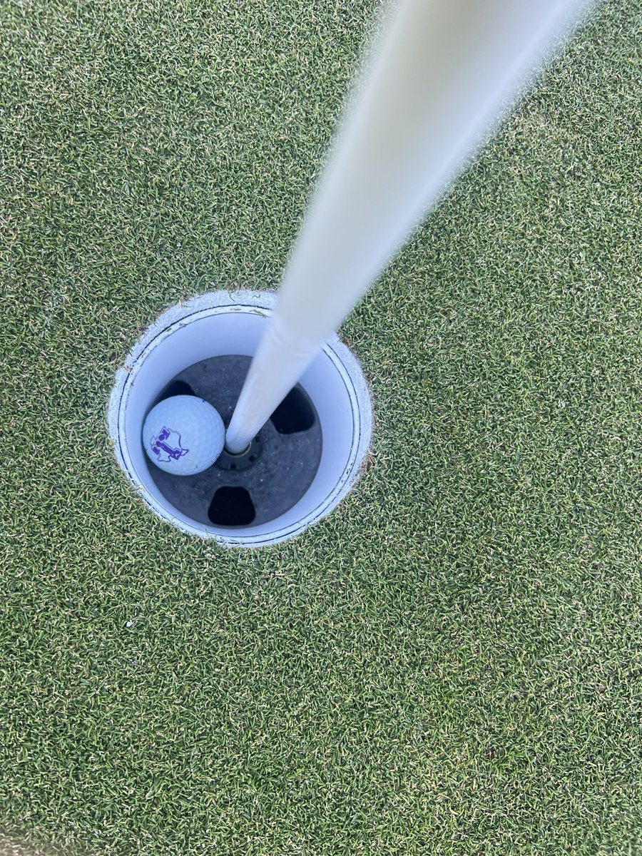 TarletonMGolf's tweet image. Luis Buech gets the first  hole-in-one in competition for the Texans!