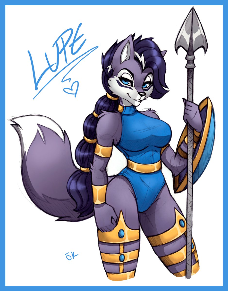 Lupe the wolf
#sonicfanart 
#SonicTheHedgehog
