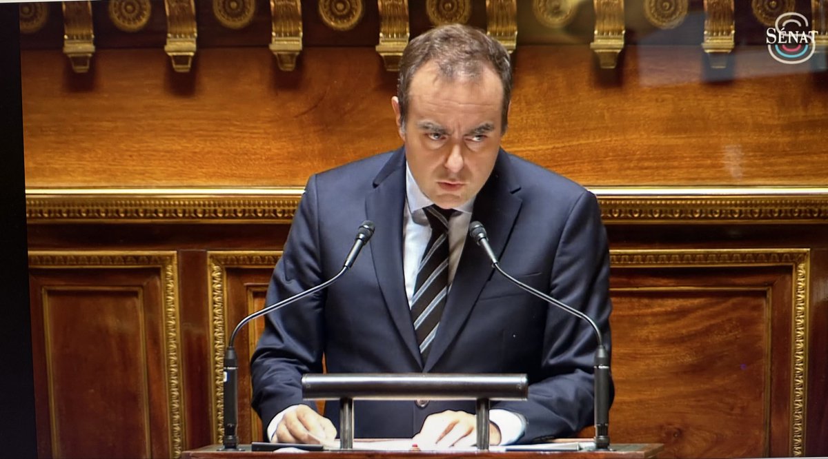 Le <a href="/Senat/">Sénat</a> accueillait aujourd’hui le Premier ministre <a href="/SebLecornu/">Sébastien Lecornu</a> pour sa déclaration de politique générale : je tiens à saluer son intervention humble, sérieuse et réaliste, car la survie de son Gouvernement ne tient qu’à un fil. Au Parlement désormais de se montrer à la hauteur