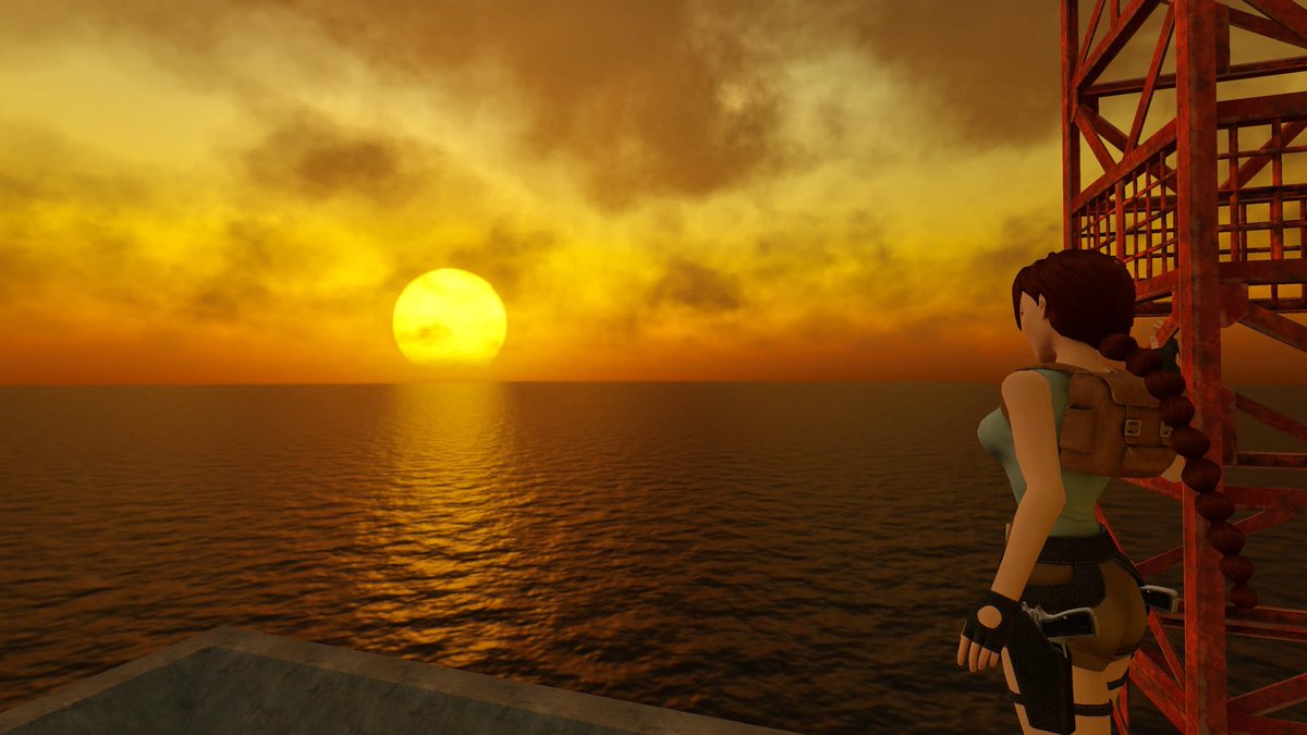 DrMemehattan's tweet image. A shot I took on ‘Offshore Rig’.
Tomb Raider Remastered is gorgeous. 🙌
#TombRaider #LaraCroft