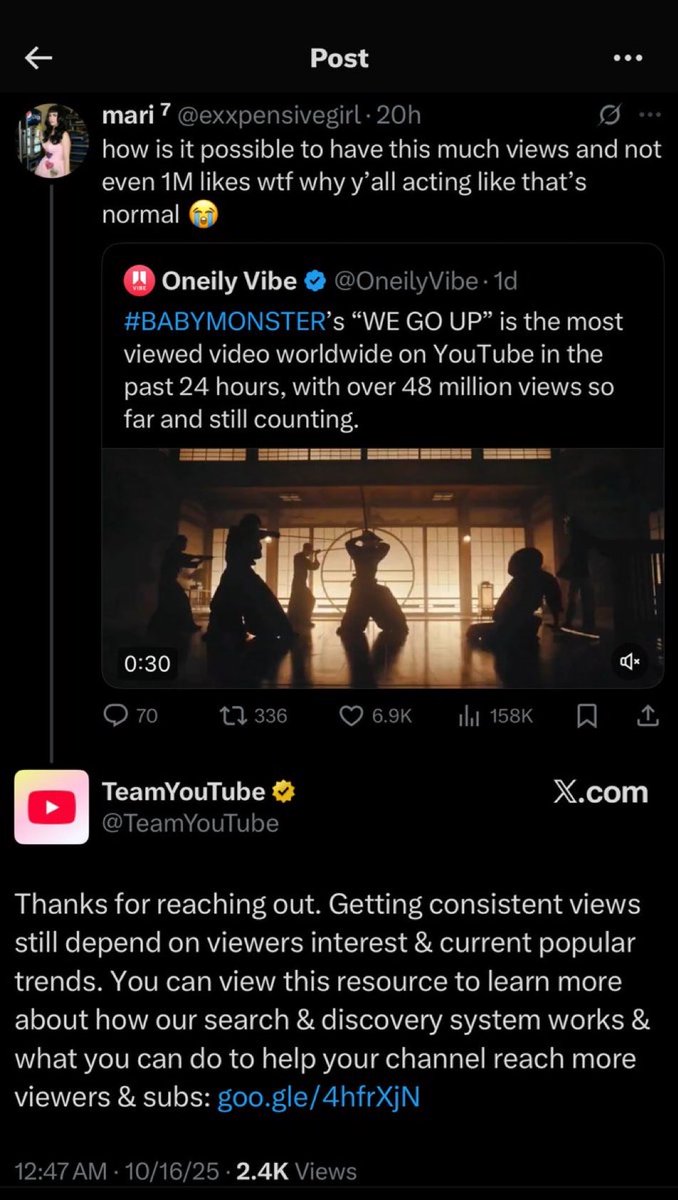 imagine how dumb you have to be for youtube to tell you how views work