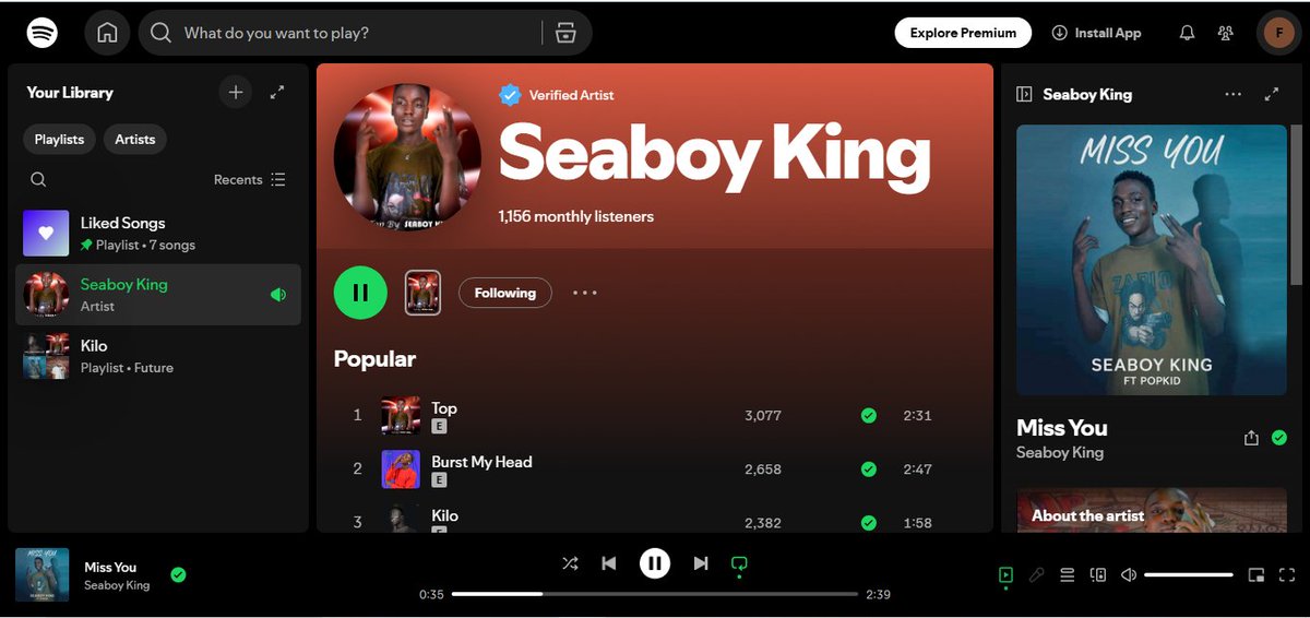 seaboy_king's tweet photo. @BellaShmurda Please Big BellaShumurda i want to be under you in the Music industry i am a Musician please sign me https://t.co/bvos44p6iS