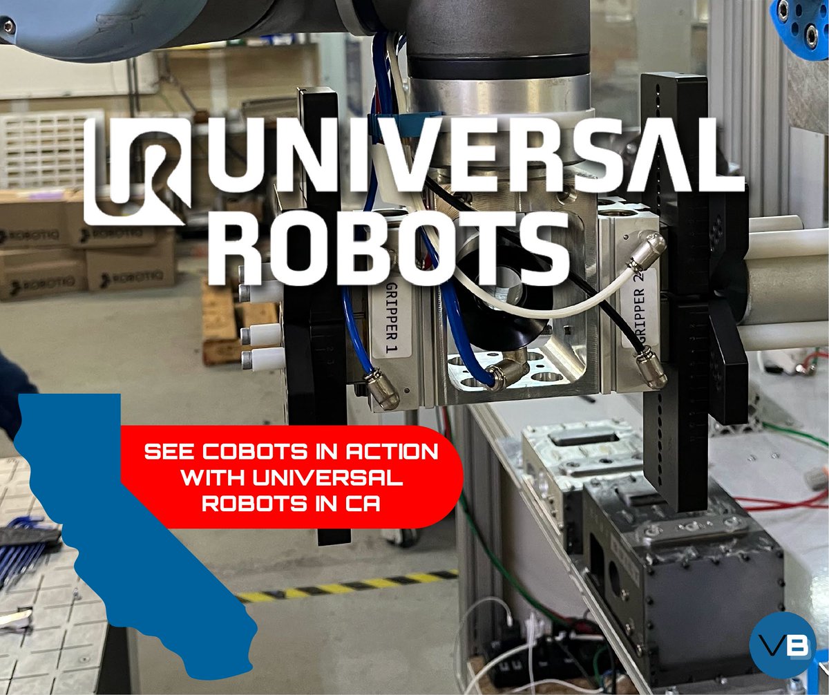VersaBuilt's tweet image. 🚀 Explore the advantages of automation with Universal Robots!

Join us on 11/5/25, in Rancho Dominguez, CA, to see how cobots boost productivity, improve quality, and bring flexibility to your shop.

👉 Full details: versabuilt.com/shows-events/

#VersaBuilt #UniversalRobots