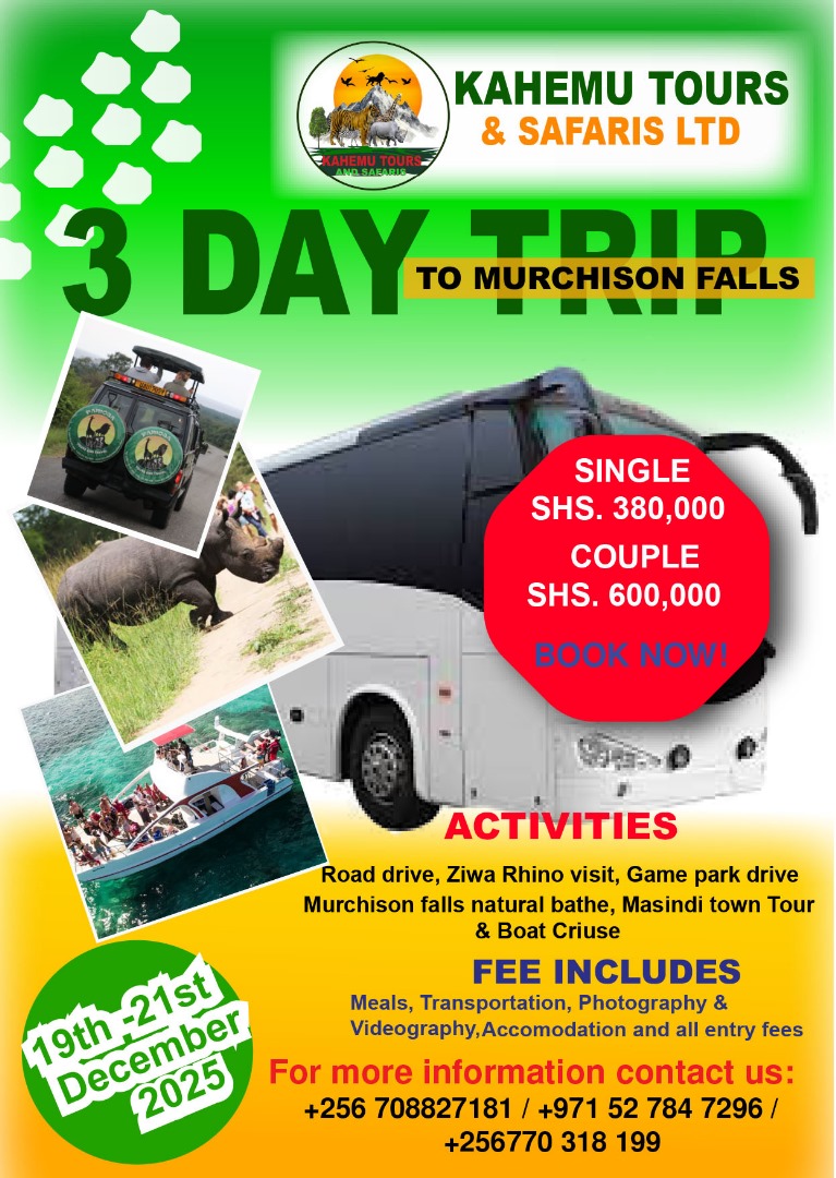 kahemutours's tweet photo. Let December be our month of happiness, stress free and work relaxed period 
Trust @kahemutours for this period 
Book now and you shall not regret
💯 https://t.co/crRcQMdYL8