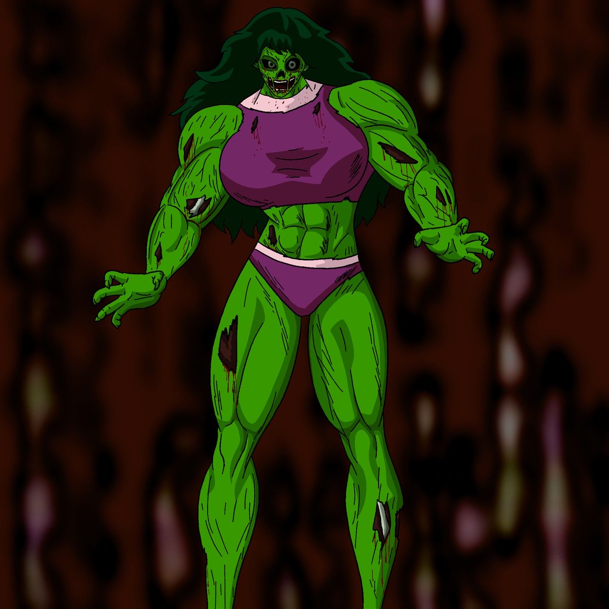 Marvel Zombies! She-Hulk.