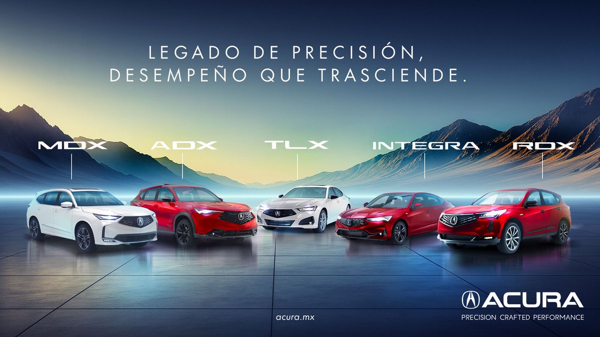 Acura_Mexico's tweet image. Cada trayecto con Acura es una demostración de control, estilo y rendimiento superior.
#PrecisionCraftedPerformance #LessTalkMoreDrive