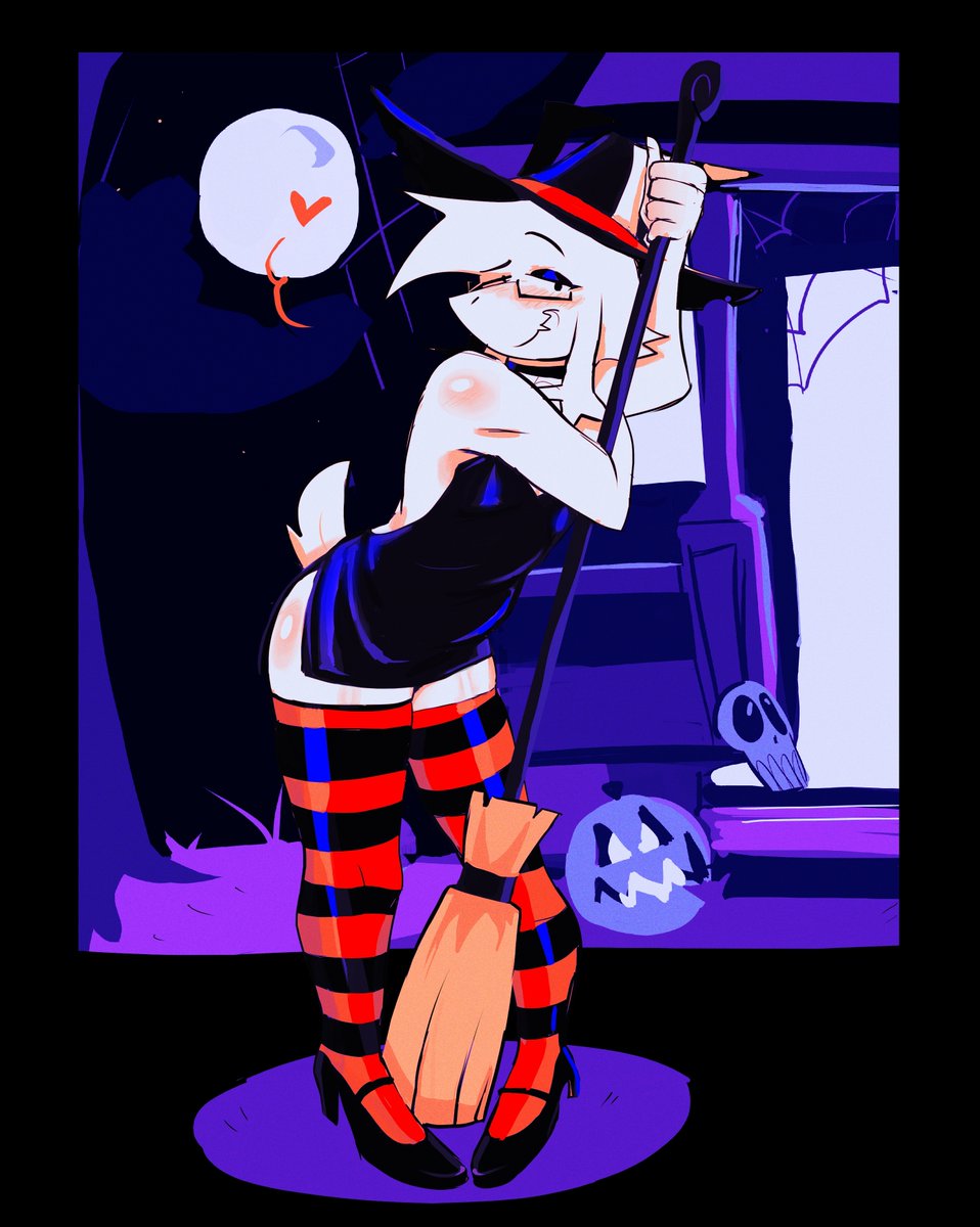// suggestive 
Here's your witch with a B letter