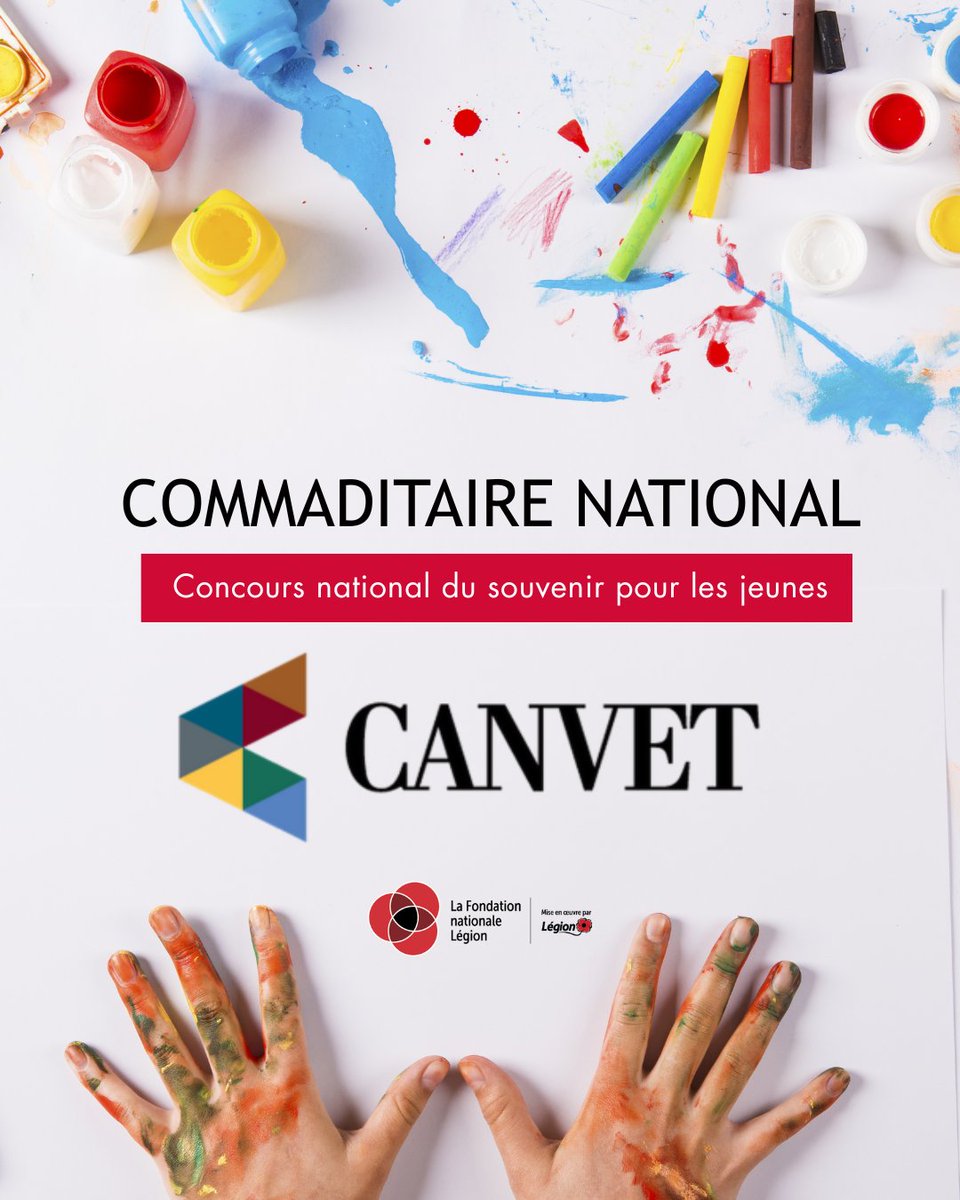 Proud to welcome Canvet Publications as a National Tier Sponsor of the National Youth Remembrance Contests! Their support helps students honour Veterans through posters, essays, poems &amp; videos, keeping the stories of service and sacrifice alive. More info: remembrancecontests.ca