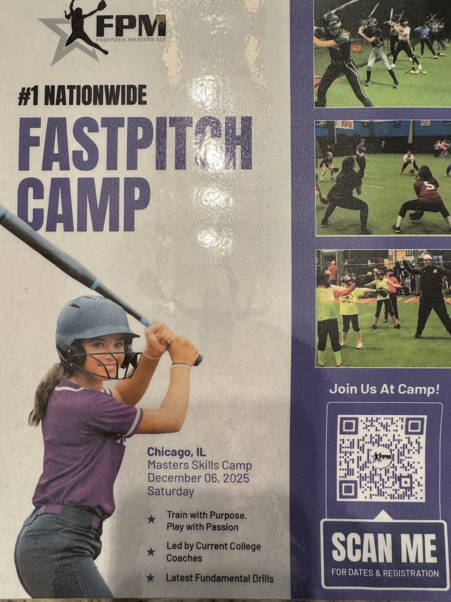 Hey Softball 🥎 players - Excited 2 announce long time partner ⁦<a href="/FastpitchMaster/">Fastpitch Masters LLC</a>⁩ will be in the Chicagoland area at ESP! Always a great camp with a lot of learning, development &amp; exposure 2 some College Coaches #WhoIsIn #ESPTrained #ESPFamily #FastPitchMasters #LetsGo
