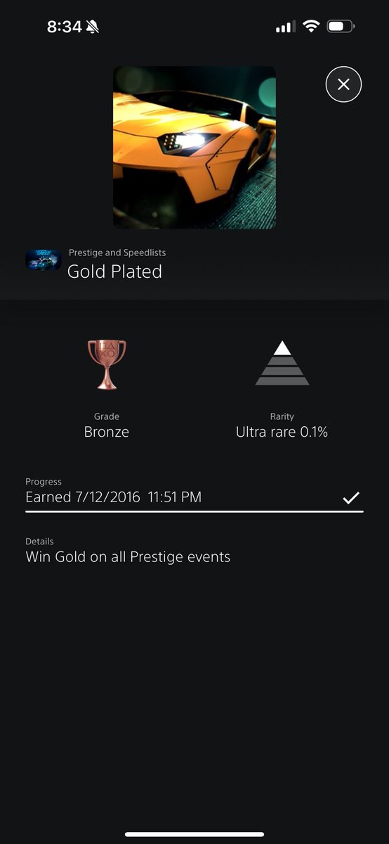 paulcoe72's tweet image. Finally the Mount Rushmore of driving game trophies.  I have 100% in GT5, NFS 2015, Assetto Corsa and Dirt Rally 2.  I don’t believe there’s any racing game harder to 100% than these 4.
#PS5 #completionist #trophyhunter
