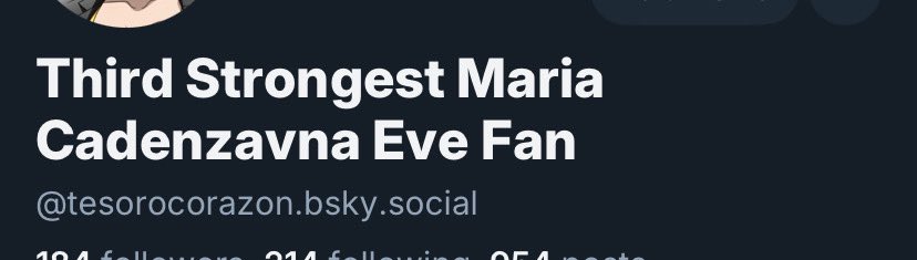 Third Strongest Maria Cadenzavna Eve Fan tweet media