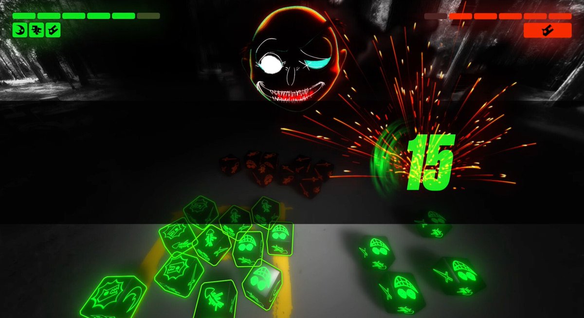 С небольшим опазданием, выпустили демку Devil's Terminal

Боевка на кубиках, одержимый буквально демоном подросток, прокачка через оккультный компьютер,  религиозный лагерь... Короче, это такой НАШ РУССКИЙ ОТВЕТ БЕЗДУХОВНОМУ ПИНДОССКОМУ Бесконечному Лету

Какие-нибудь прикольные