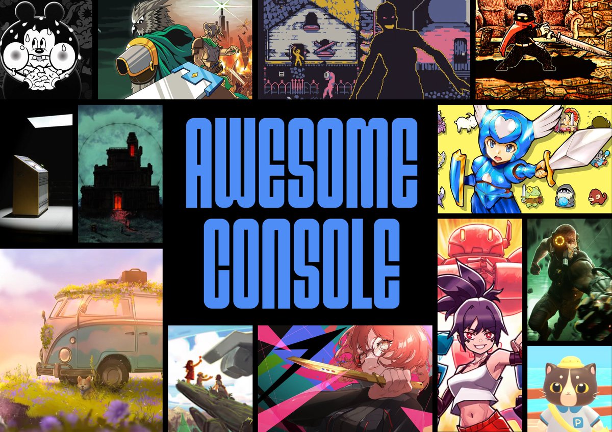 Which indie games are coming to consoles? 🎮
From now until October 18th, we’ll be revealing the titles that make Awesome Console Showcase possible.

More than a port... proof that passion goes beyond platforms.
See you Oct 28.

#IndieDev #IndieGames #ConsoleGaming