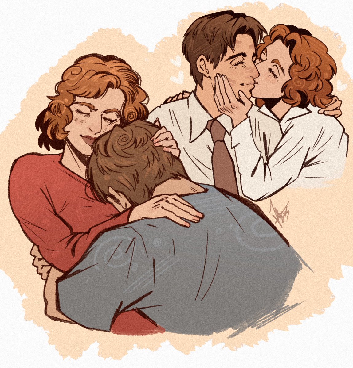 cuddles and kisses 💘