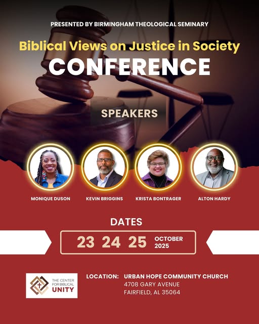 mailchi.mp/bts/dont-miss-… BTS Fall Conference is almost here! Join BTS, Urban Hope Community Church, and the Center for Biblical Unity as we explore Biblical Views on Justice in Society!