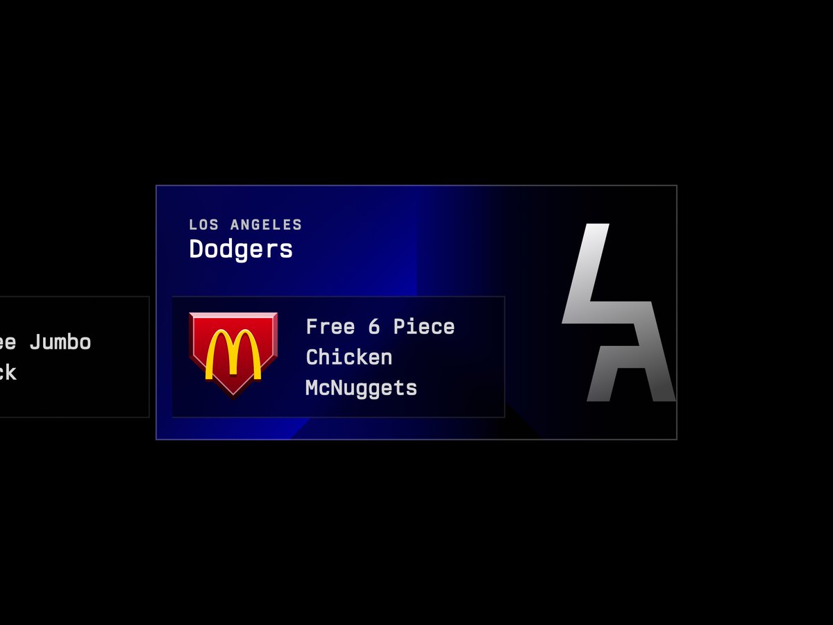 maxburnside's tweet image. The downside of @MLB season winding down is the upside of having more time to work on @HomePlate_Deals updates.
In updating the card UI for team deals, I'm exploring typefaces, visual design tweaks, and creating custom team logos.
