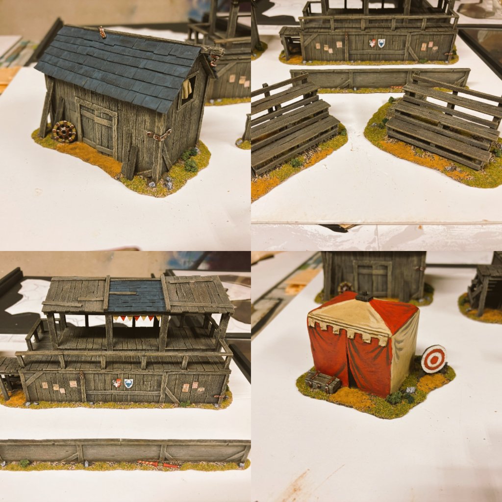 Pablo L. Antonelli (@antonellipablo) on Twitter photo 🏰¡Mirad qué escenografía más guapa se suma a nuestras próximas partidas de Warhammer!
⚔️Elementos muy chulos que evocan el ambiente de una justa medieval.
👏🏻¡Con muchas ganas de usarlos en una partida!
#escenografía #warhammer #medieval 🏰¡Mirad qué escenografía más guapa se suma a nuestras próximas partidas de Warhammer!
⚔️Elementos muy chulos que evocan el ambiente de una justa medieval.
👏🏻¡Con muchas ganas de usarlos en una partida!
#escenografía #warhammer #medieval