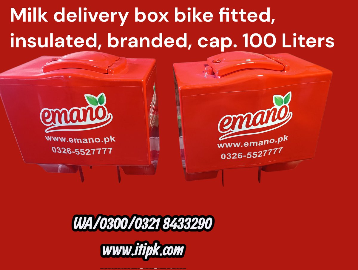 grpfabrication's tweet image. Fiberglass milk delivery box manufacturer Industrial techno International itipk.com
#milkdekiverybox #deliverybox #fibreglass #emanomilkdeliverybox