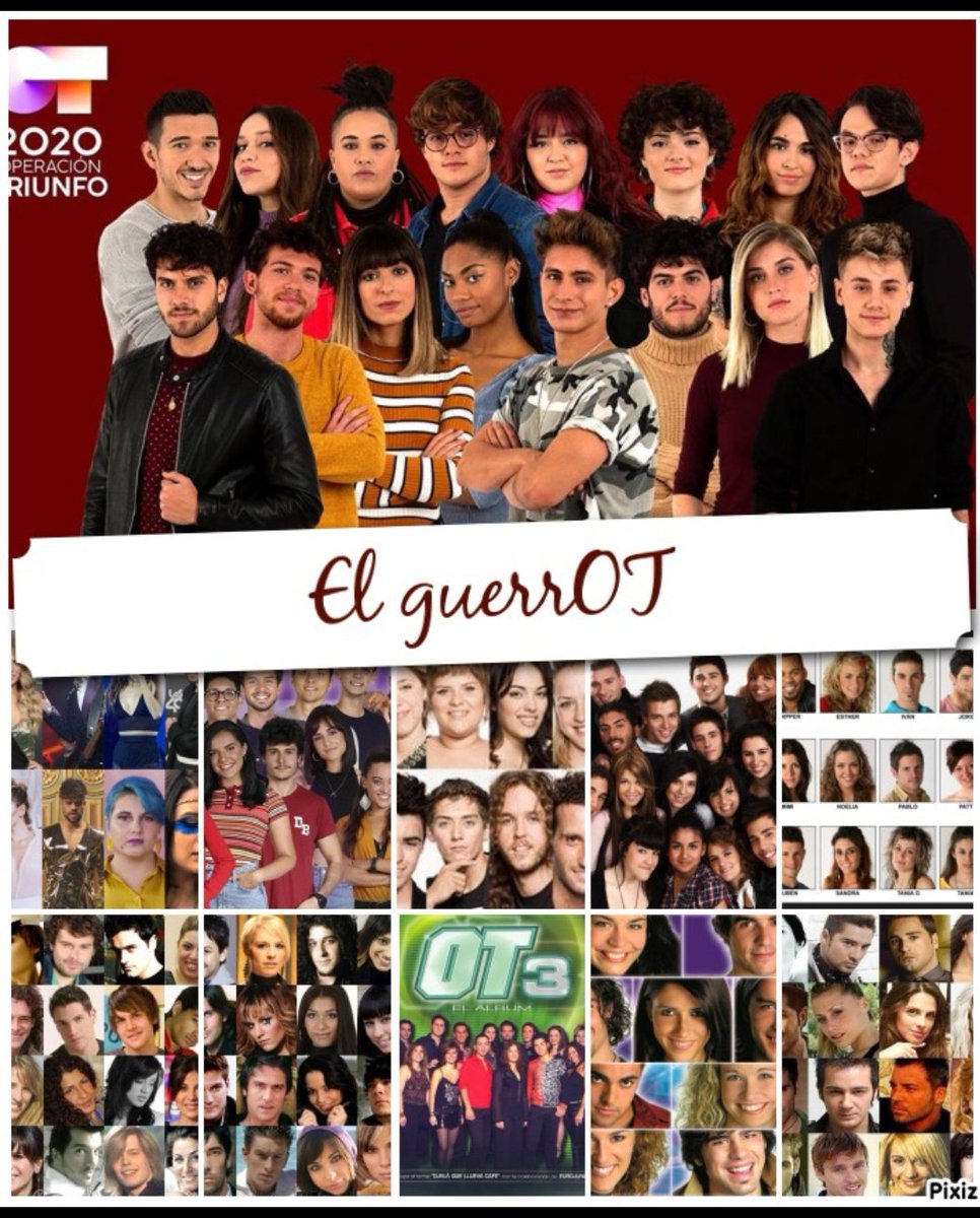 jamigasCF's tweet photo. Empezamos de nuevo el GuerrOT para incluir a los de ot2023 y OT2025.
En este enlace votad a vuestros favs de las 13 ediciones. Todos los que queráis!
https://t.co/Jr91Uz87RF

#OTDirecto15O #otdirecto16o https://t.co/L368EUNoKN